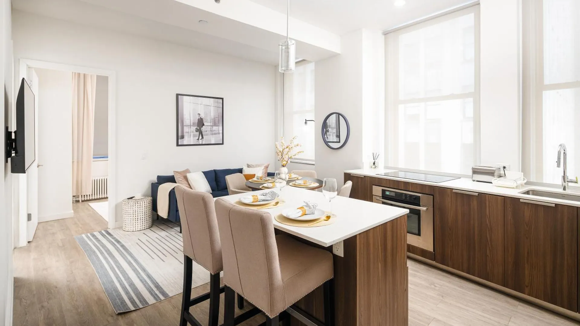 Apartment Luxury 2Bd Nr Wall St Gym Rooftop W/D New York United States