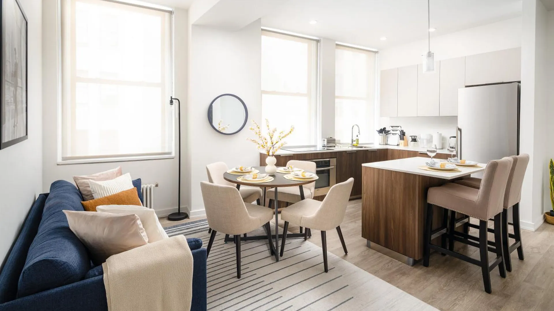 Luxury 2Bd Nr Wall St Gym Rooftop W/D New York Apartment